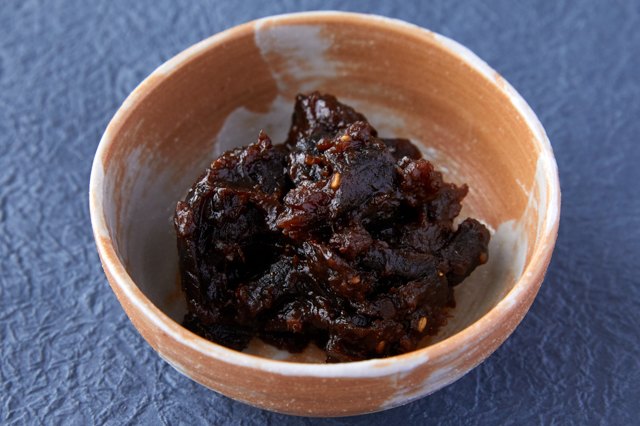 Hamana-miso (Amazake based Miso with salt-pickled eggplant)