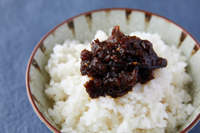 Hamana-miso (Amazake based Miso with salt-pickled eggplant)