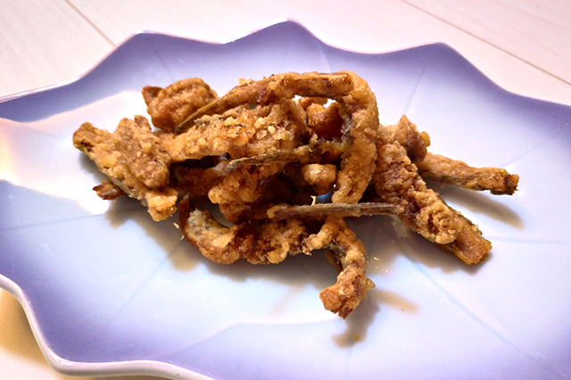 Gaccho no Karaage (Deep-fried small fish)