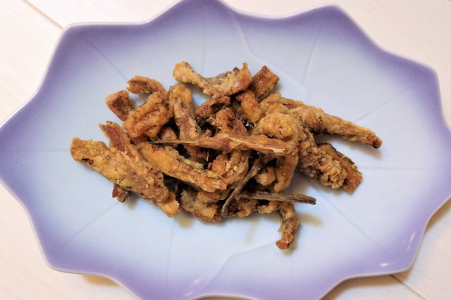 Gaccho no Karaage (Deep-fried small fish)