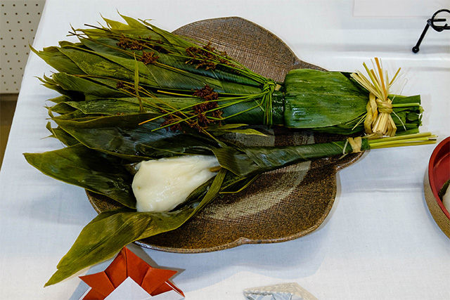 Sasamaki (Mochi rapped in Bamboo Leaves)