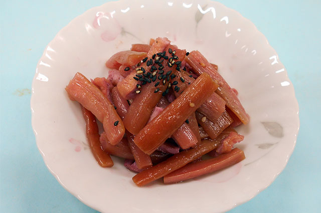 Zukigashi (‘Zuiki’ Marinated with Vinegarette)