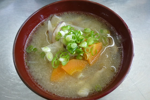 Ogousan Dango-jiru(Glutinous rice flour dumplings in soup)
