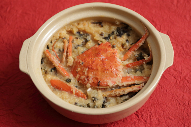 Seige (Female snow crab hotpot)