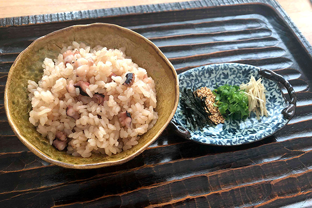 Tako Meshi (Octopus rice)