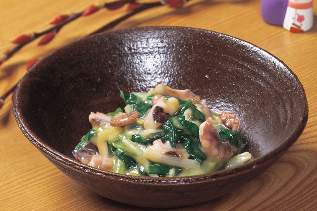 Wakegi-ae (Wakegi dish)