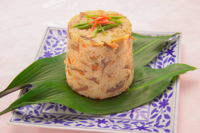 Mossou Meshi (Mixed Rice made with a Mold)