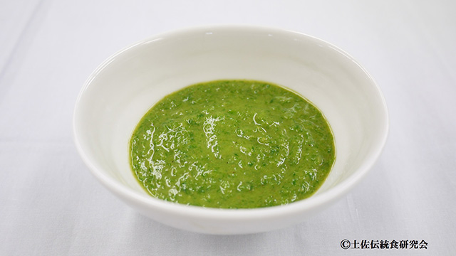 Haninniku-no-nuta (Vinaigrette Miso Leaf Garlic)