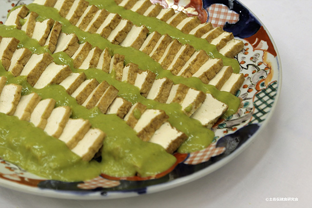 Haninniku-no-nuta (Vinaigrette Miso Leaf Garlic)