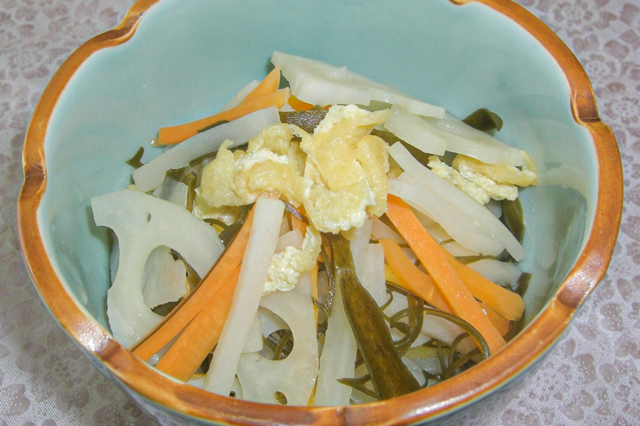 Chatsu (Simmered Vegetables with Vinegar)