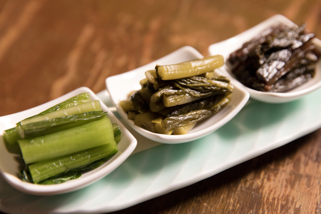 Nozawana-zuke (Nozawana pickles)