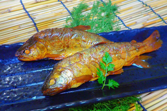 Amago no Kanroni (Candied simmering Amago trout)