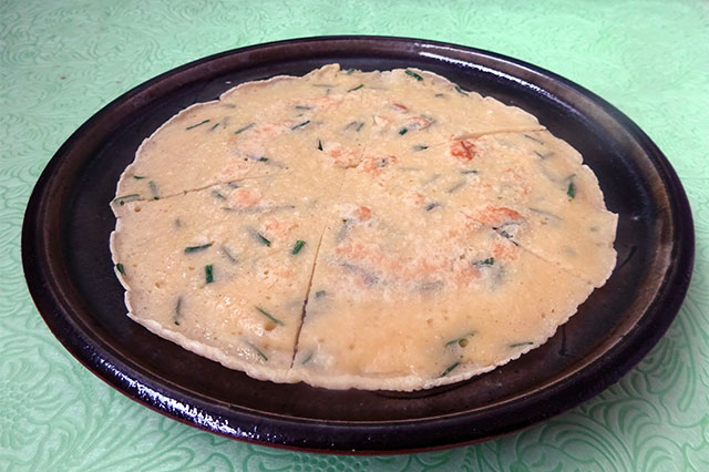 Hirayachi (Vegetable Pancake)