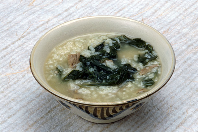 Yafuara Jushi (Vegetable Rice Porridge)