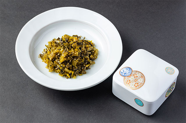 Okomojino-aburaitame (Fried Okomoji with oil)