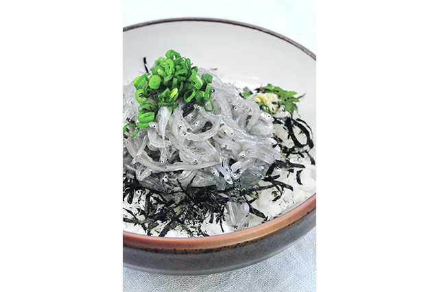 Nama Shirasu-don (Raw Baby Anchovy Bowl)