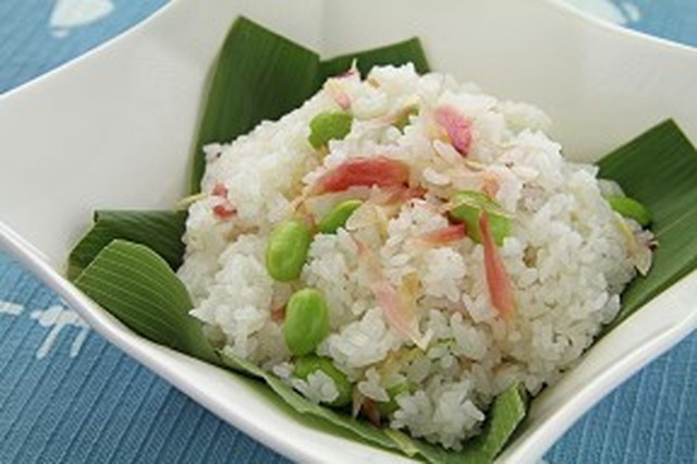 Myoga Zushi (Sushi with myoga ginger)