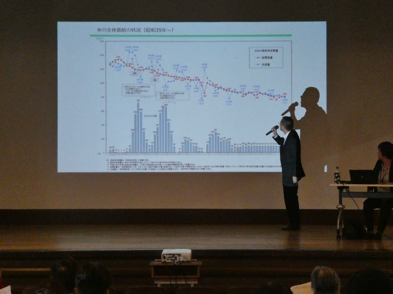 函館地域拠点職員からの説明(青柳校)