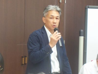 令和7年度国有林野等所在市町長有志協議会にて情報提供を行う井田地方調整官