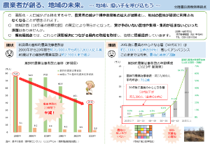 地域に担い手を呼び込もう！