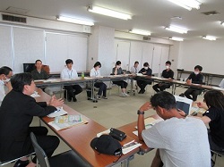 意見交換の様子(4Hクラブ)