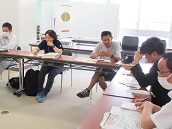 意見を述べる内江会長(4Hクラブ)