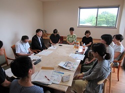 意見交換の様子(ふくふく会)