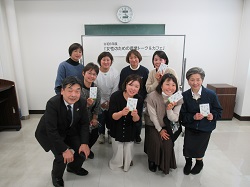 トークの最後に記念撮影