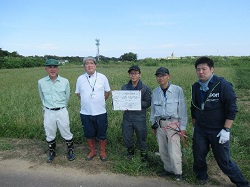 調査に参加した皆さん