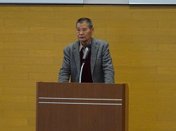 「Fukui GAP Association」安實会長の挨拶