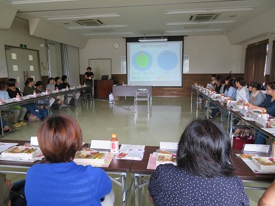 金沢市農業センターでの様子