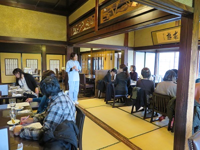 農園カフェ長者工房の店内の様子