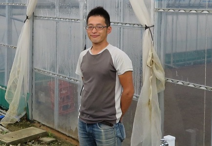 神明おのがわ農園代表の各川さんの写真