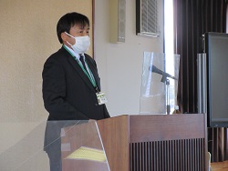 講義をする稲村総括広域監視官