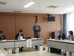 会場の様子（富山県米麦改良協会通常総会）