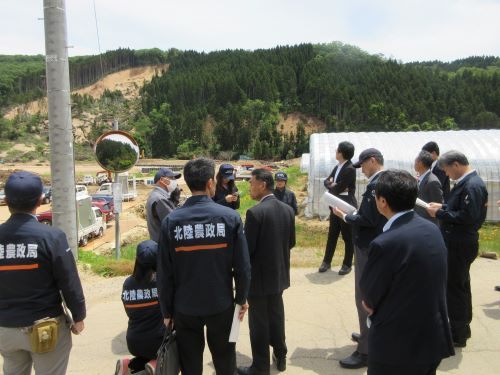 鈴屋地区の視察