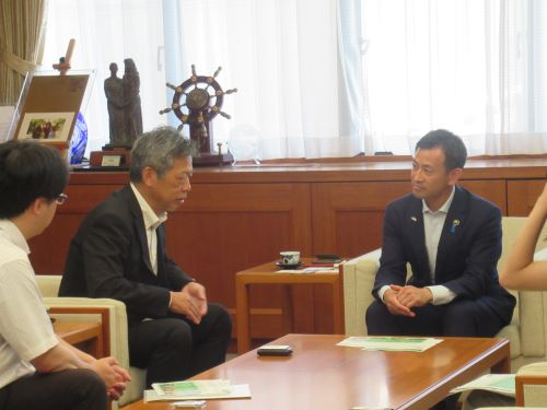 杉本小浜市長と意見交換