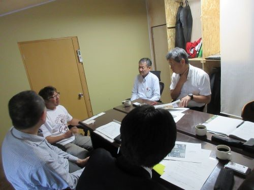 株式会社麓（ろく）での意見交換の様子