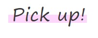 pick upアイコン