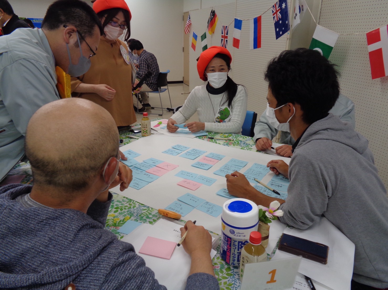 若手農業者との意見交換会の様子