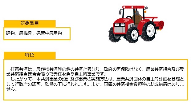 任意共済について