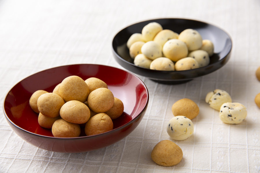 きな粉ボーロ＆胡麻ボール