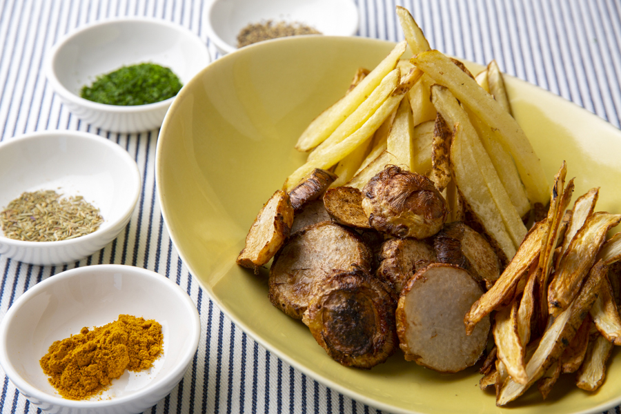 フライドいろいろベジタブル