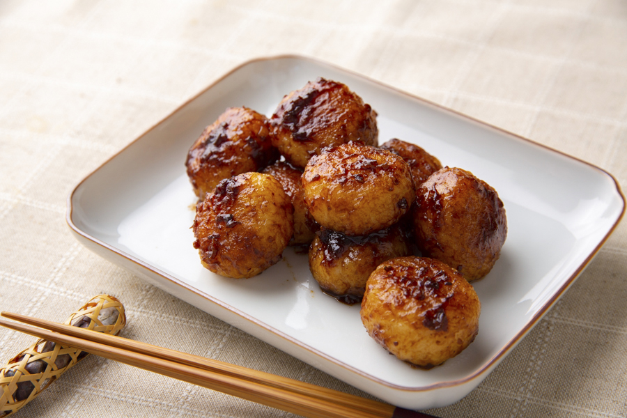 ごはんの焼き団子