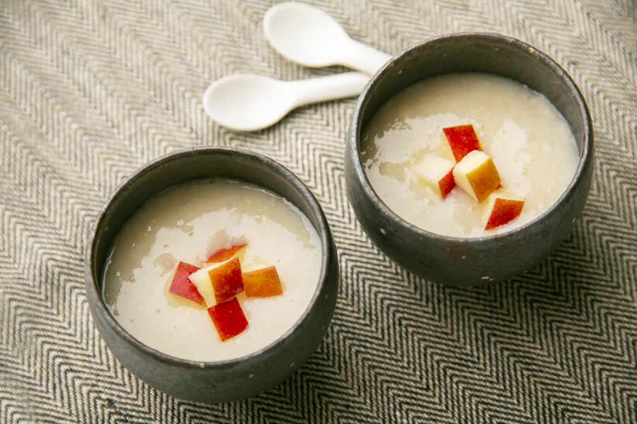 ゆず風味のクリーム甘酒
