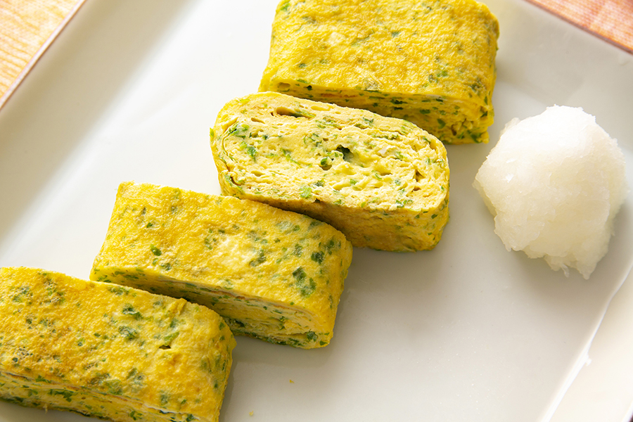 青のり入り出汁巻き卵