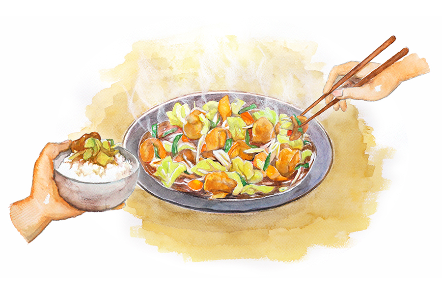 おうちで簡単郷土料理 岐阜県『鶏ちゃん』<br>【レシピ】