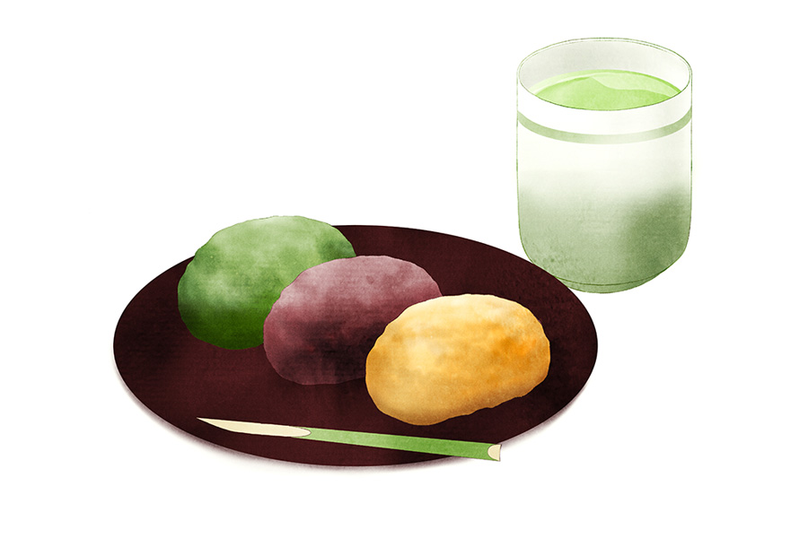 春の和菓子ぼたもち