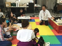 お米の学習の様子