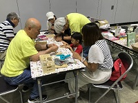 箸作りワークショップの様子